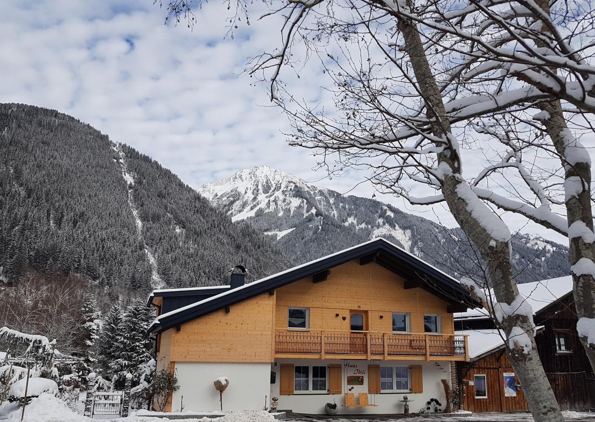 Apartamento Haus Idili Sankt Gallenkirch Exterior foto